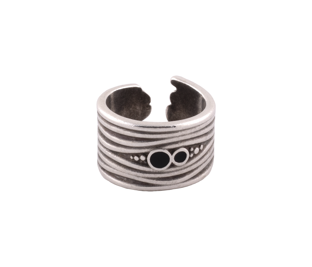 Anillo Vikinga Negro