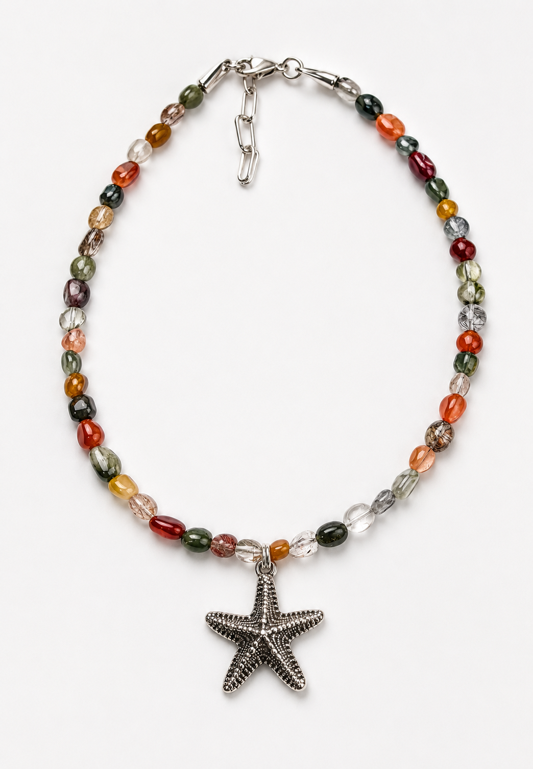 Gargantilla Estrella de Mar Copacabana — Plateado