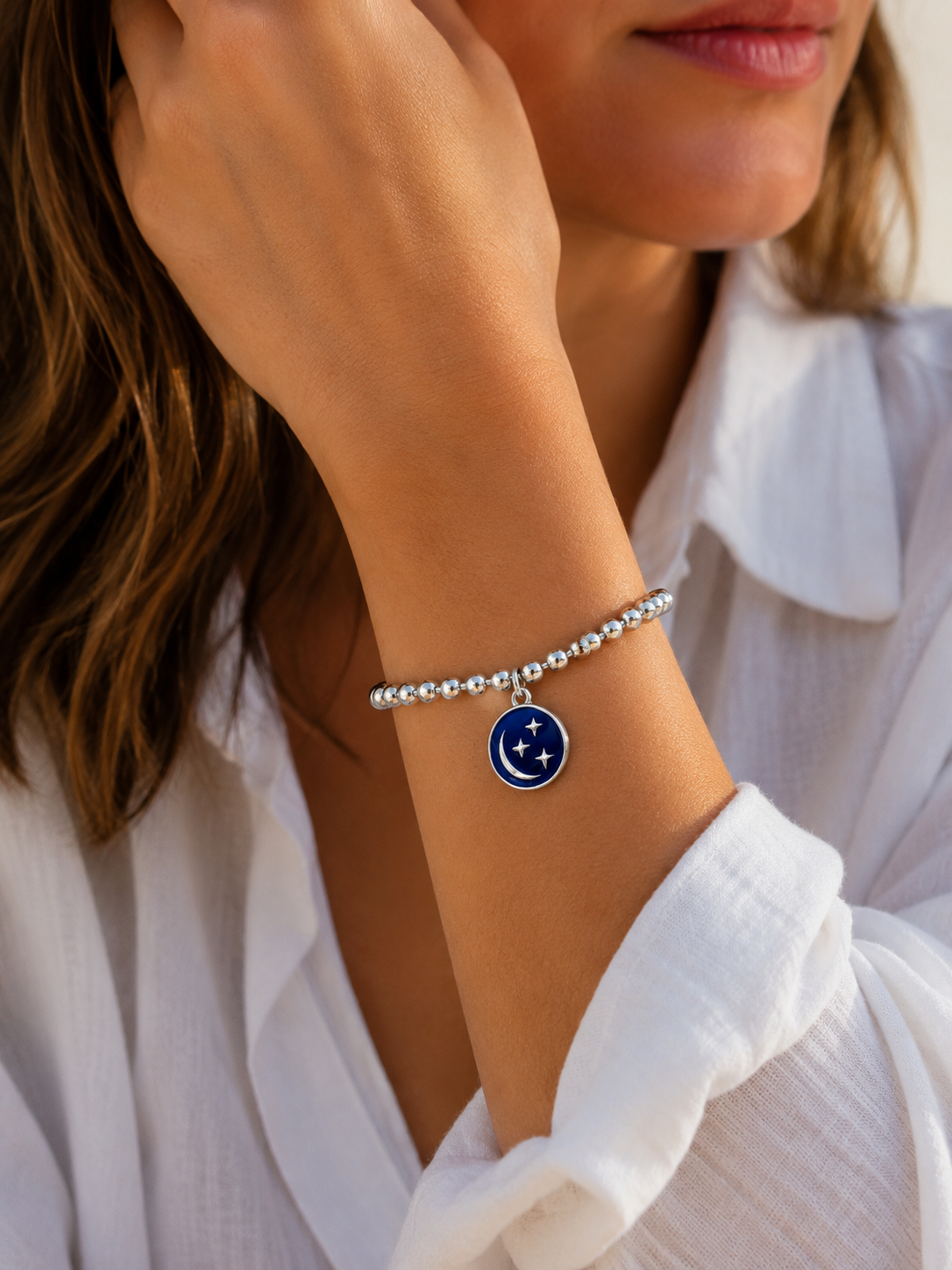 Pulsera Luna y Estrellas