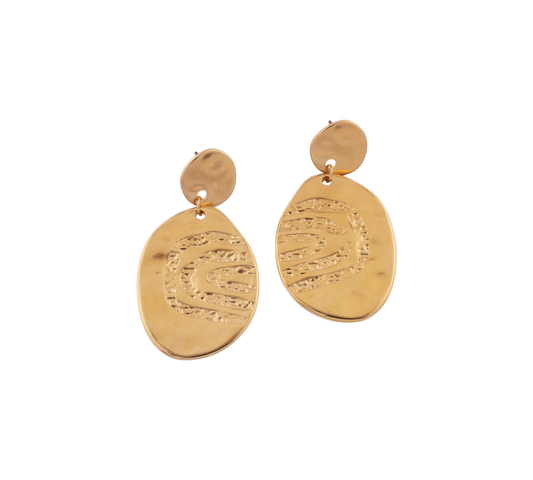 Pendientes Grandes Gea Oro