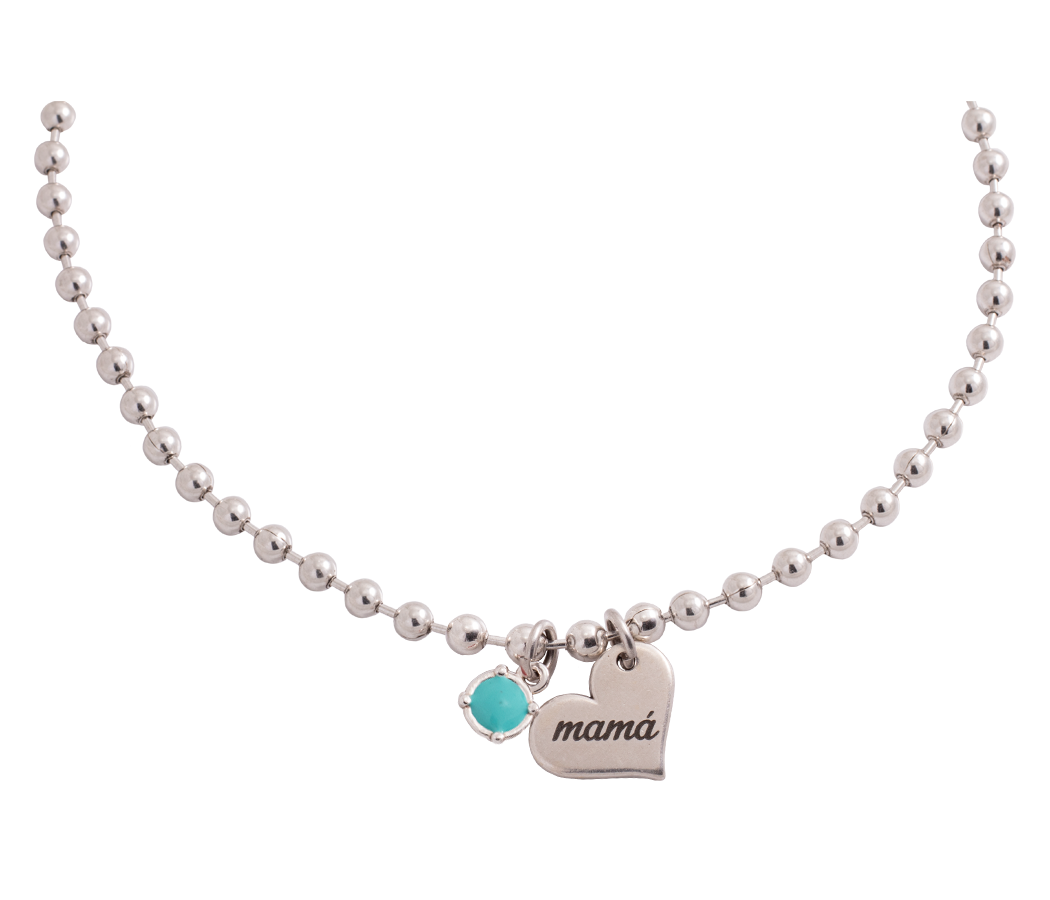 Gargantilla Corazon Mama