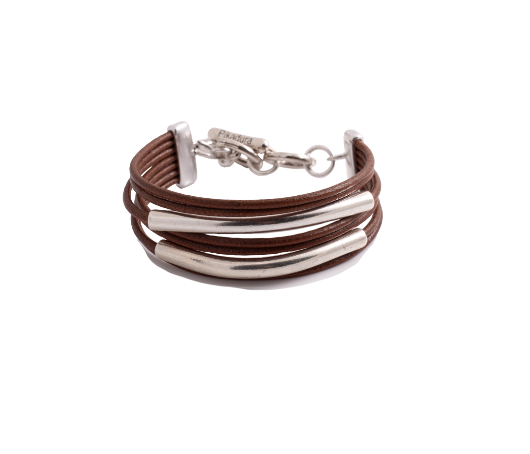 Pulsera Cuero Camel