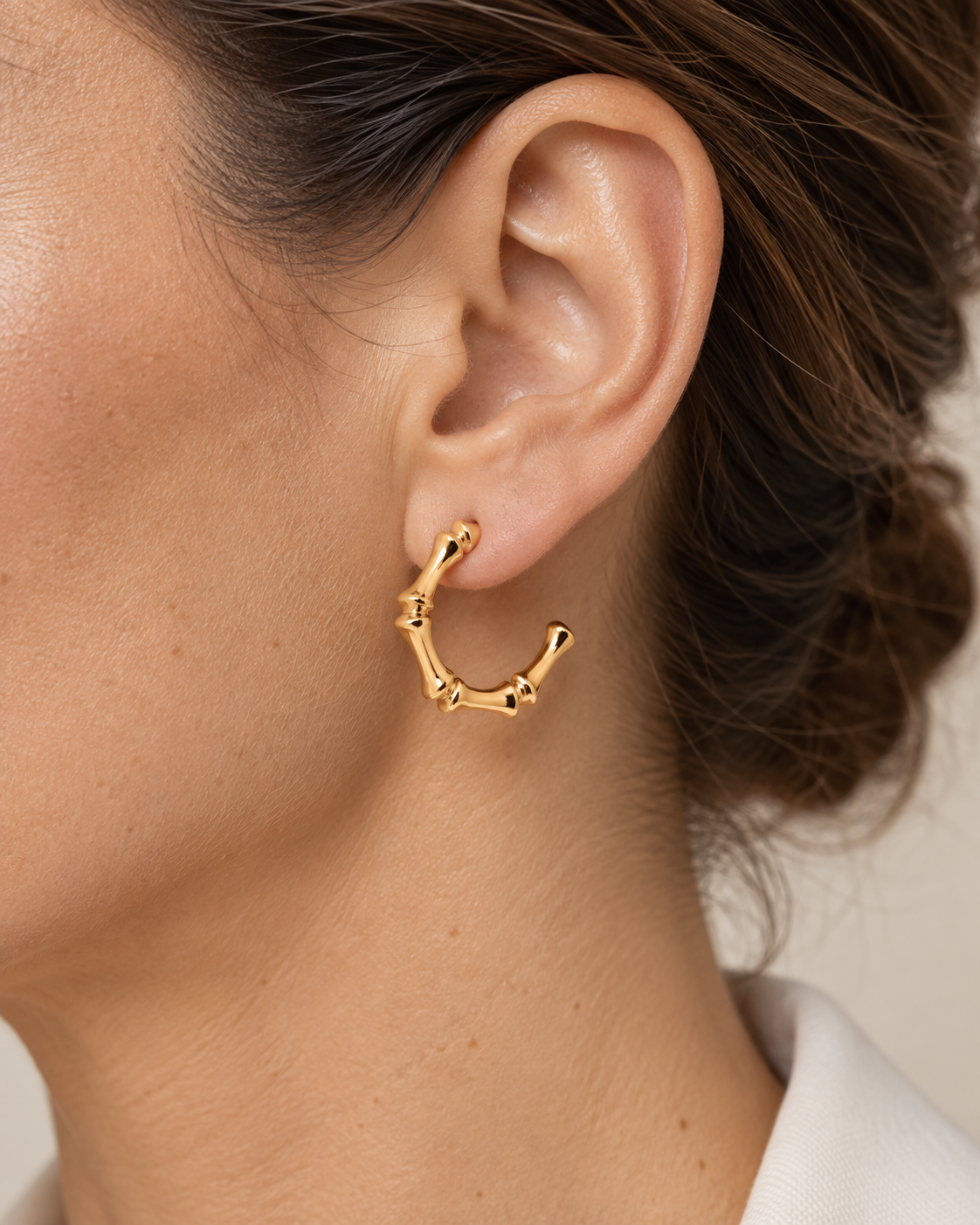 Pendientes Vikinga Hueso