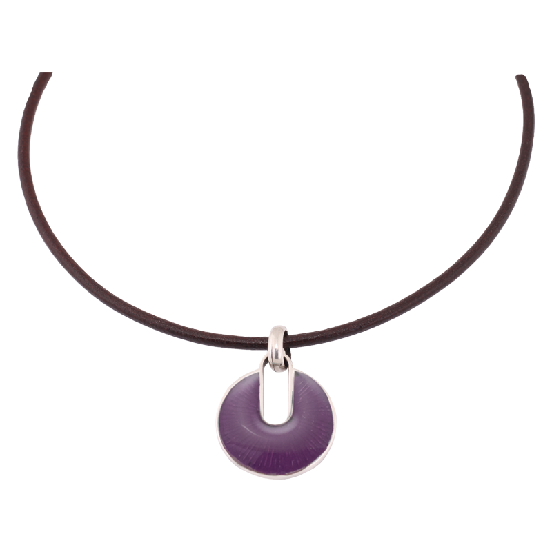 Gargantilla Cuero Tribu Eclipse + Colores