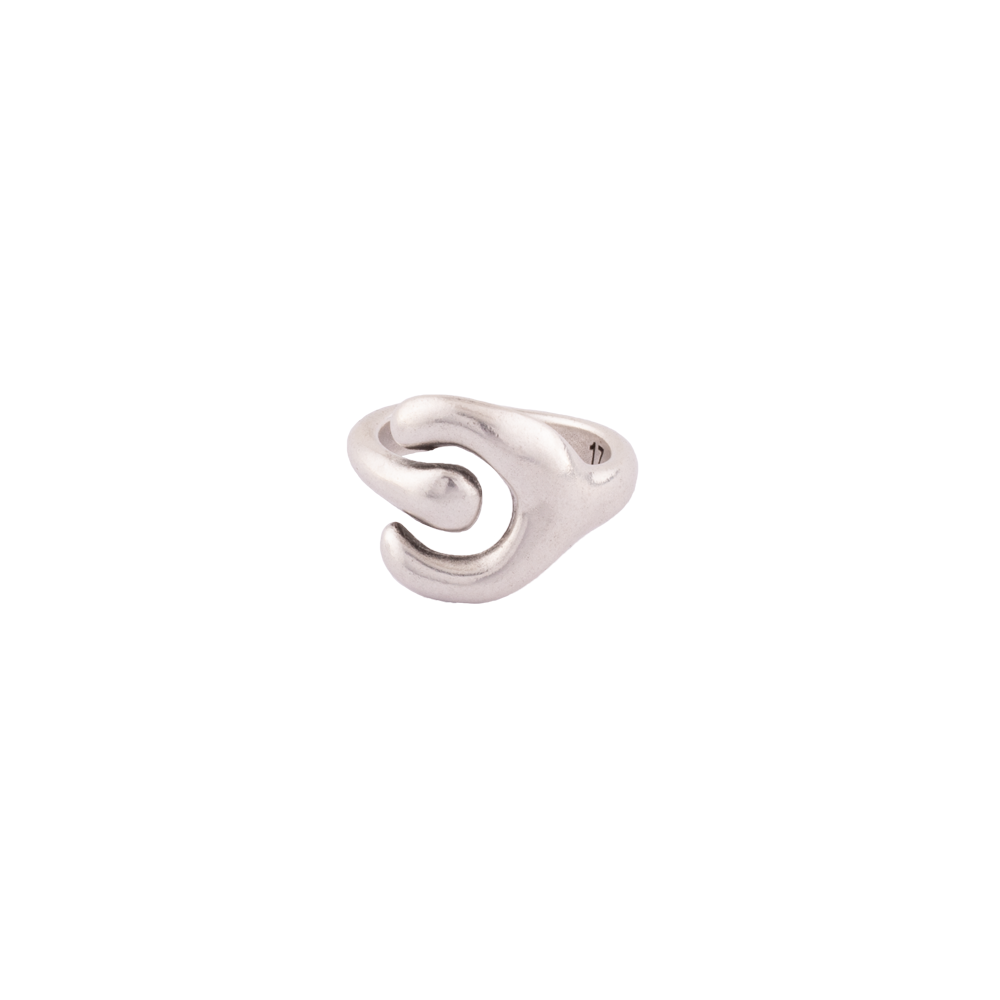 Anillo Neon Oro Y Plata