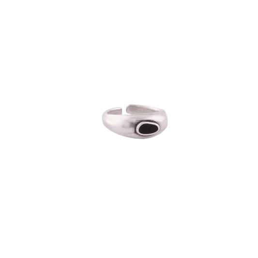 Anillo  Neón Negro y Turquesa