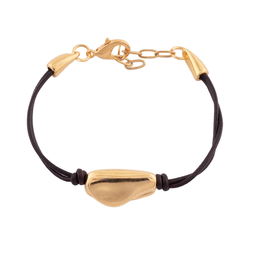 Pulsera Neon Oro Y Plata