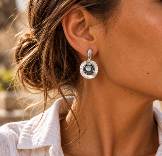 Pendientes Redondo Aquiles + Colores