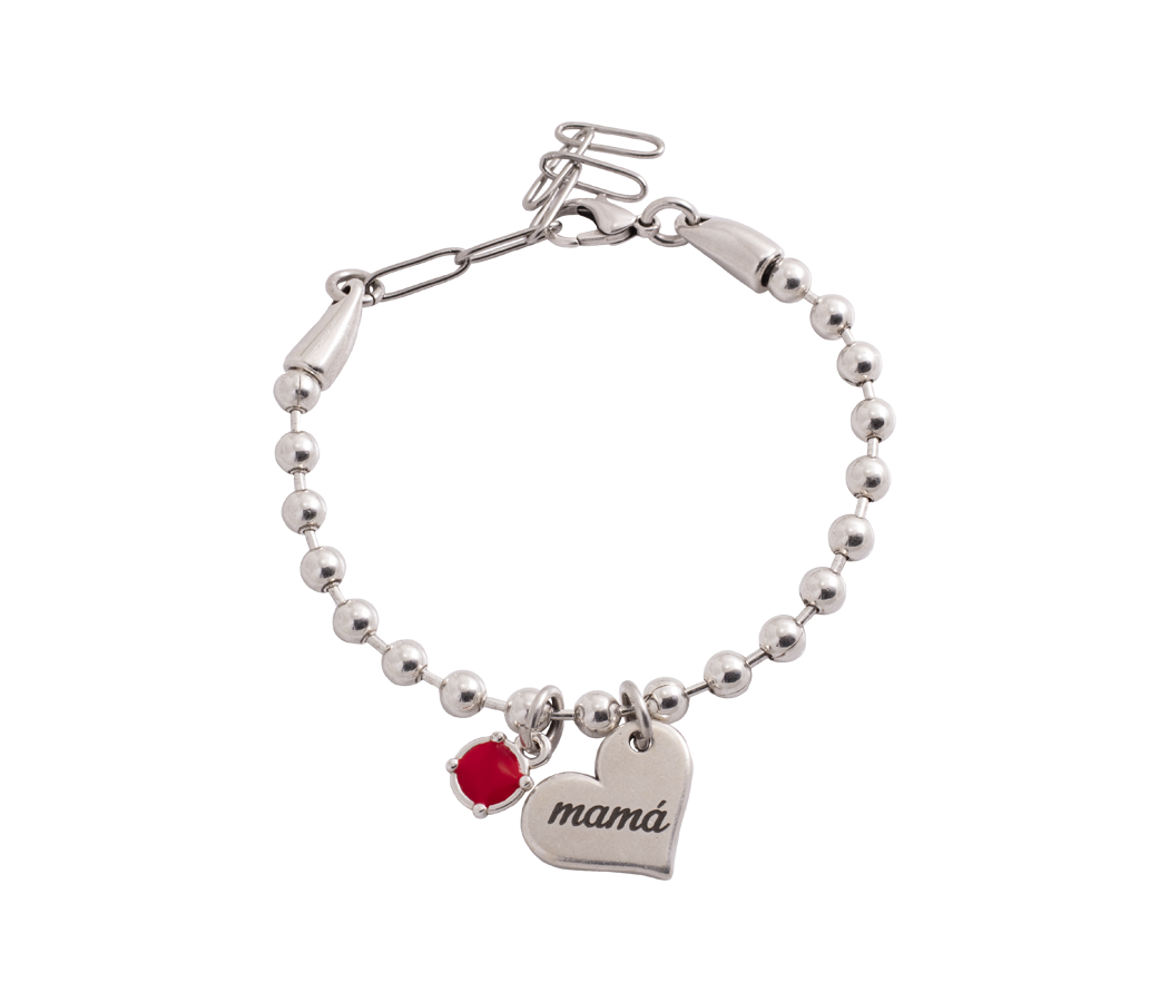 Pulsera Corazón Mama