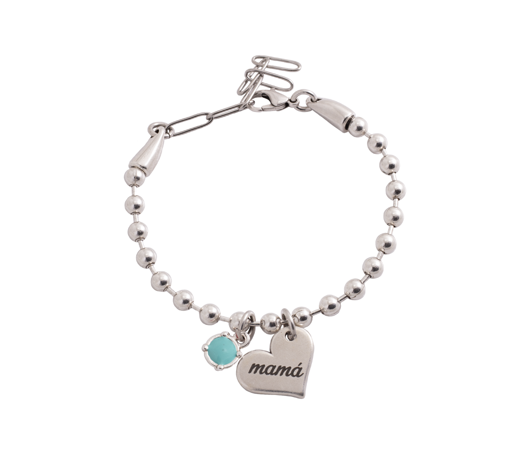 Pulsera Corazón Mama