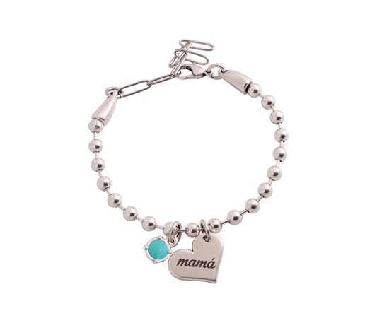 Pulsera Corazón Mama
