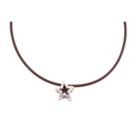 Gargantilla Supernova Plata Estrella
