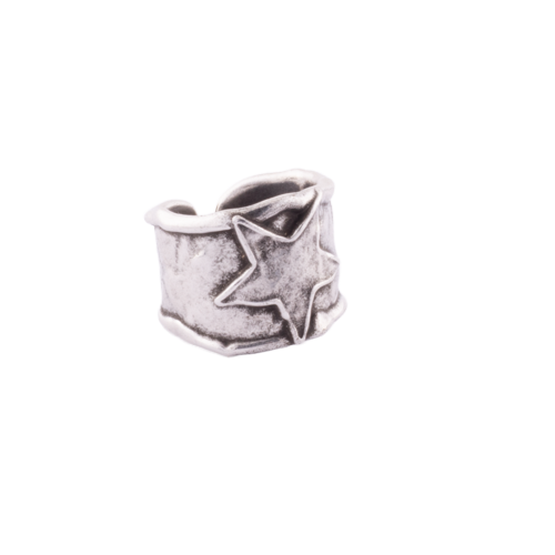 Anillo Supernova estrella plata