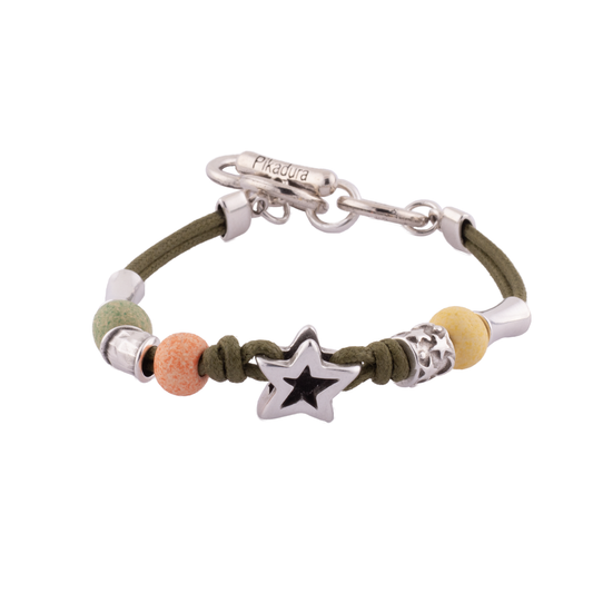 Pulsera Supernova Naranja Hilo
