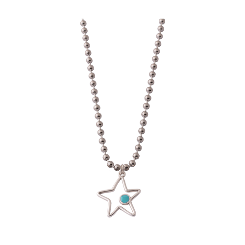 Gargantilla Bola Star  Estrella Roja