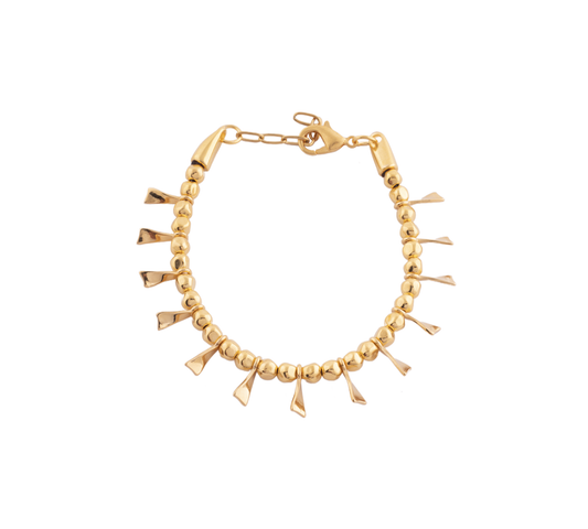 Pulsera Petalos Talisman Oro