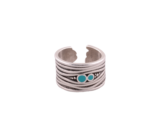 Anillo Vikinga Turquesa