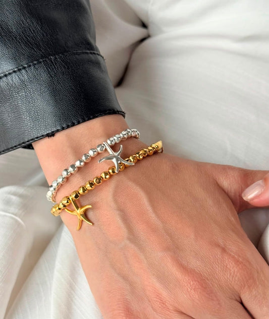 Pulsera Copacabana estrella Oro
