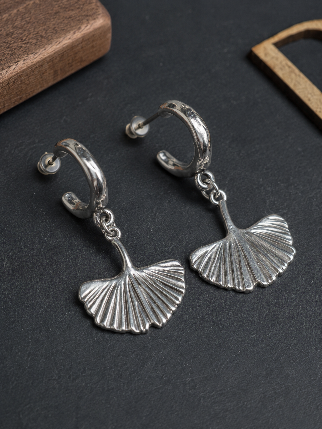 Pendientes Biloba