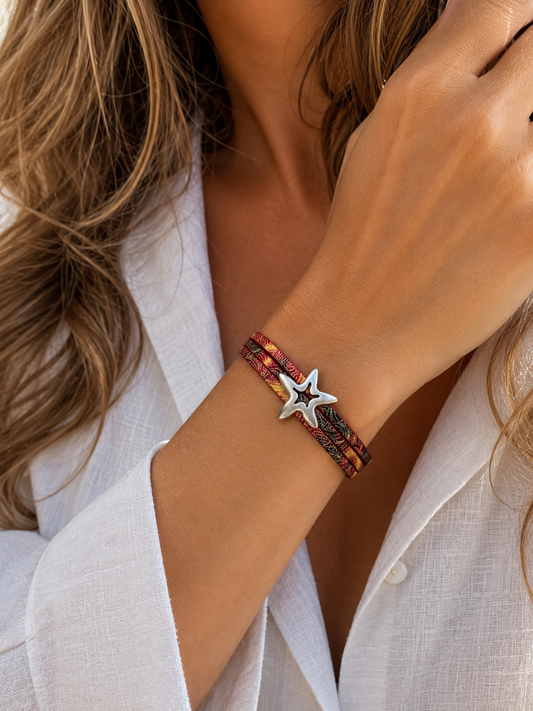 Pulsera Estrella Fuego