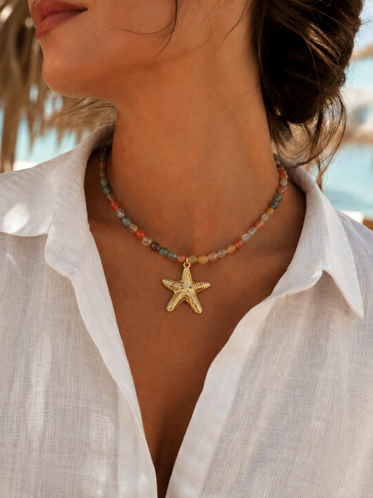Gargantilla Estrella de Mar Copacabana — Dorado