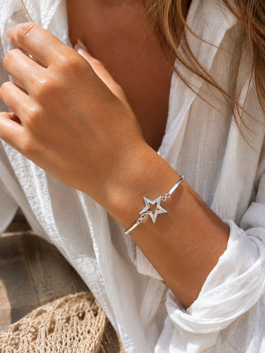 Pulsera Semicaña Estrella