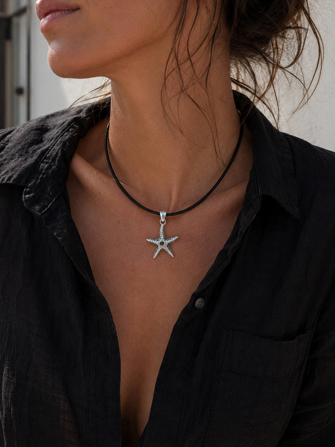 Gargantilla Estrella de Mar Reversible – Dos diseños en una sola joya