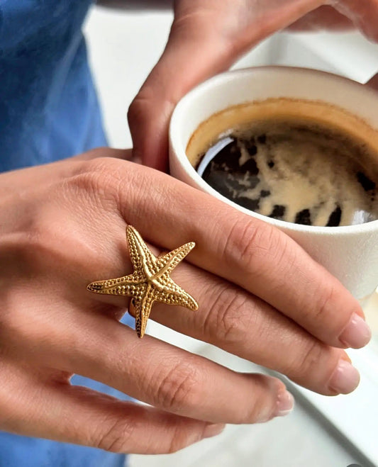 Anillo Estrella de Mar Copacabana
